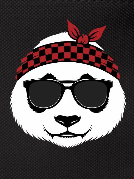 Cool Panda Bear Sunglasses