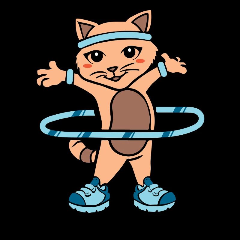 Hula Hup Huller Hullern Huller Hoop Cat