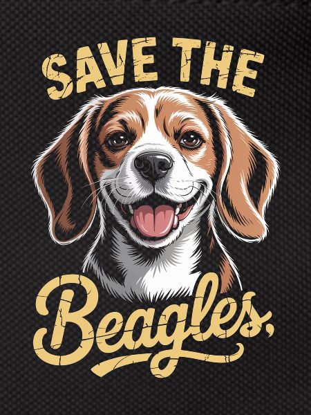 Save the Beagles Illustration