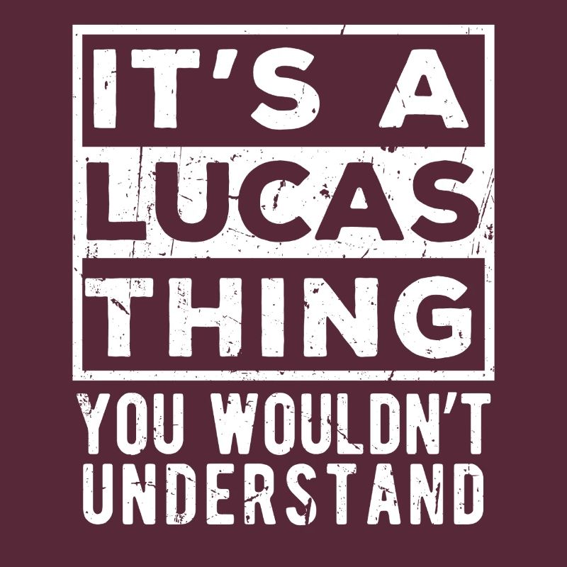 C’est une chose de Lucas que tu ne comprendrais pas