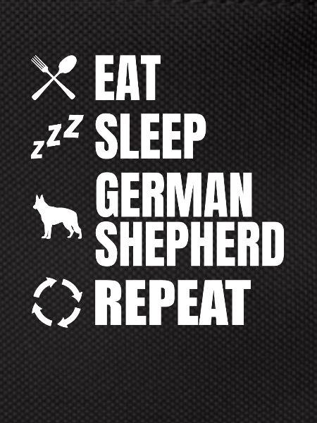 Eat Sleep Shepherd Dog Repeat