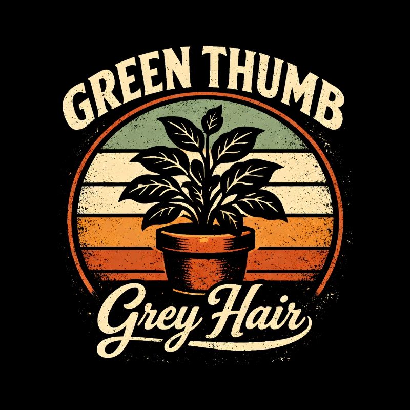 Grüner Daumen, graues Haar | Garten