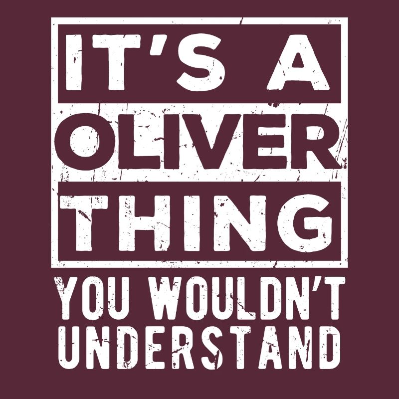 C’est une affaire d’Oliver que tu ne comprendrais pas