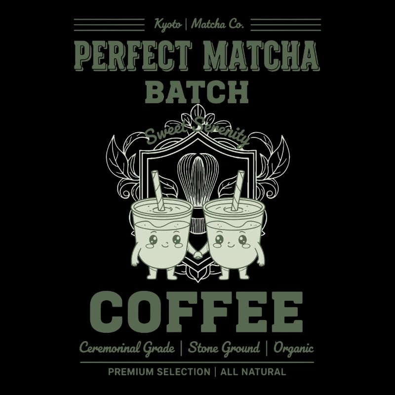Parfait Matcha Batch Café Kyoto Thé Vert