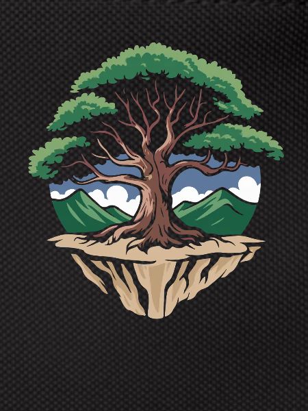 Tree Island Circle Landscape