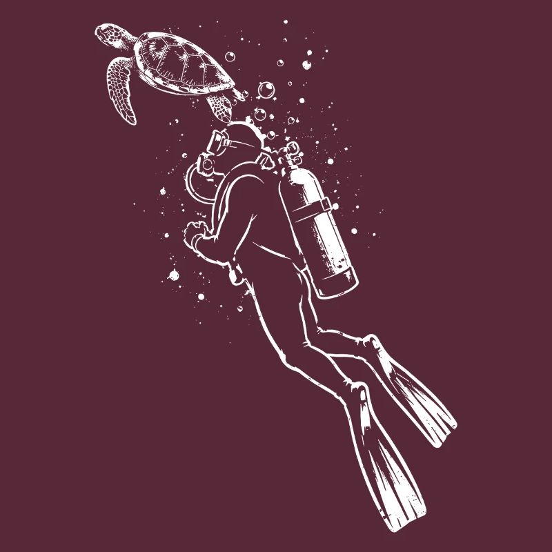 Chemise de plongée Plongée Tortue Plongée