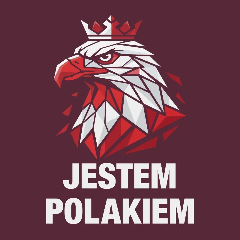 Poland Pride White Eagle Jestem Polakiem