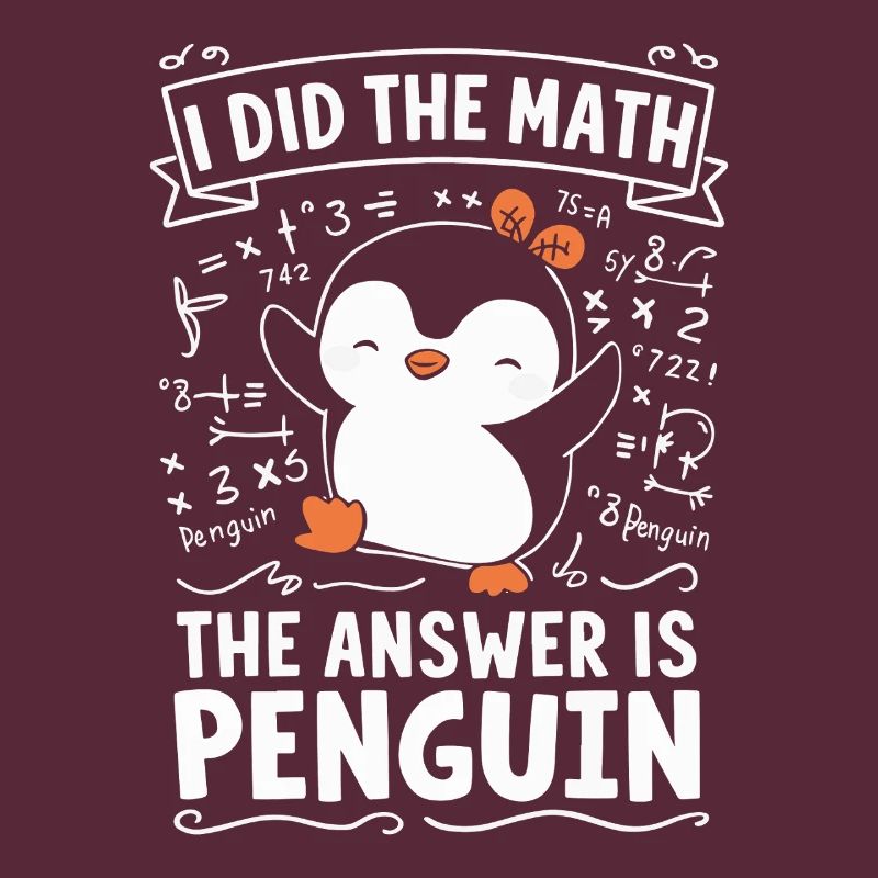 Math Penguin: The Answer Is Penguin