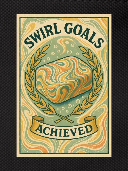 Swirl goals achieved | Soapmaking