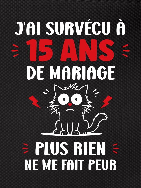 15 ans de mariage