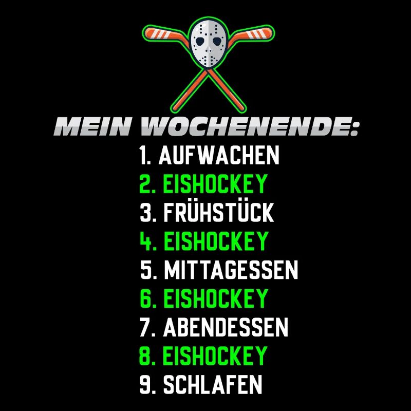 Mein Wochenende: Nur Eishockey