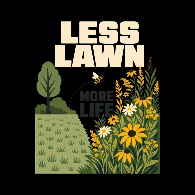 Less Lawn More Life Native Pollinator Garden