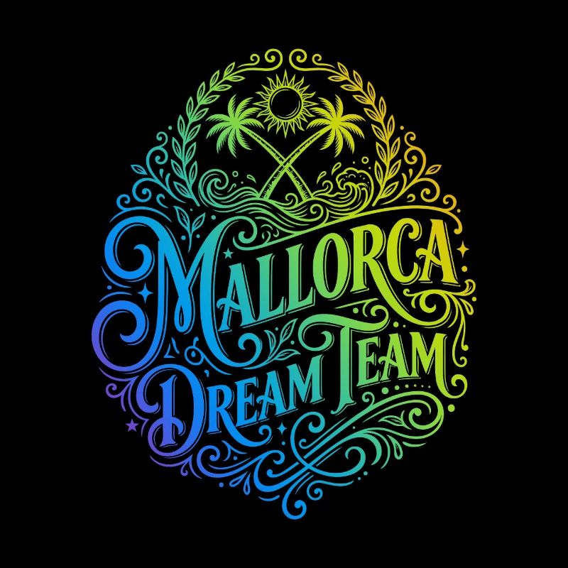Mallorca Dream Team Colorée