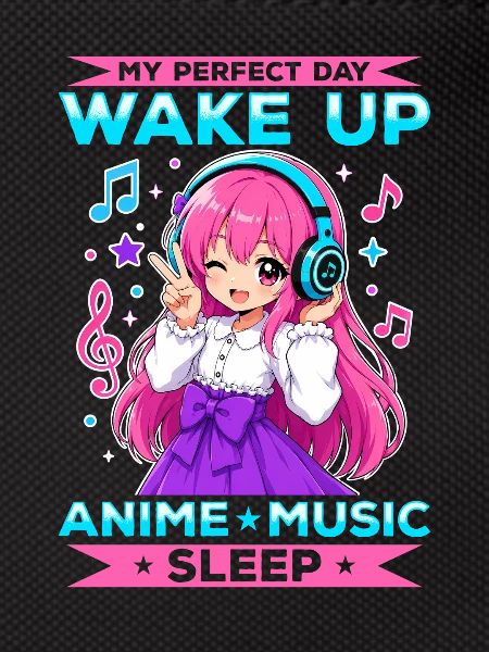 Anime and Music Chibi