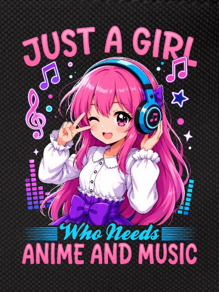 Anime and Music Chibi