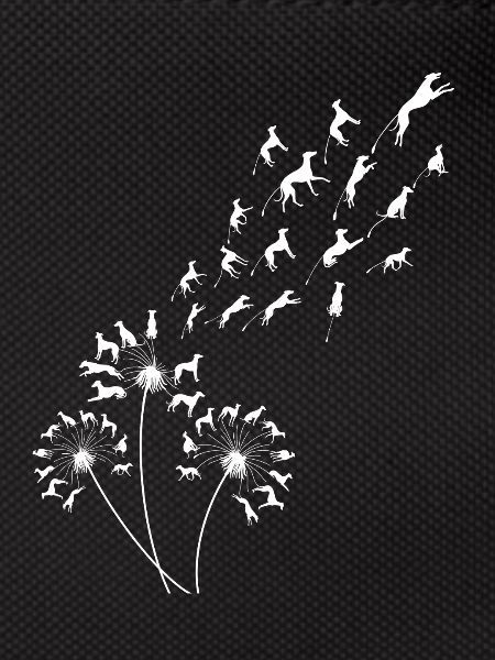 Dandelion Greyhound Floral Sighthound