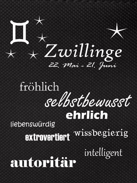 Zwillinge_Sternzeichen