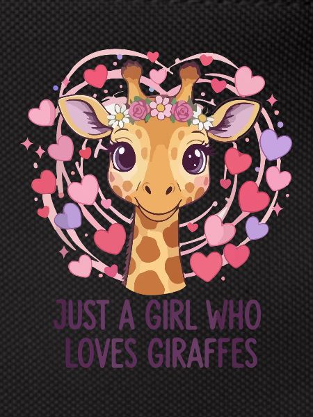 Giraffenliebe Mädchen GIRAFFE