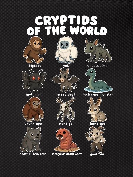 Les Cryptides du Monde Mignons