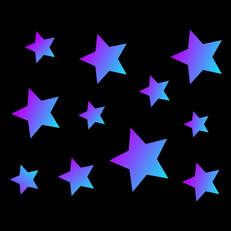 Star Star Pack Blue-Purple
