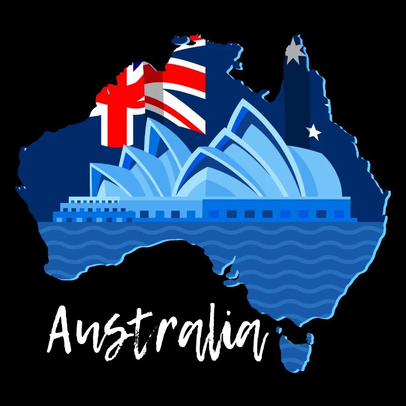 Australien Asien Reise Geschenk