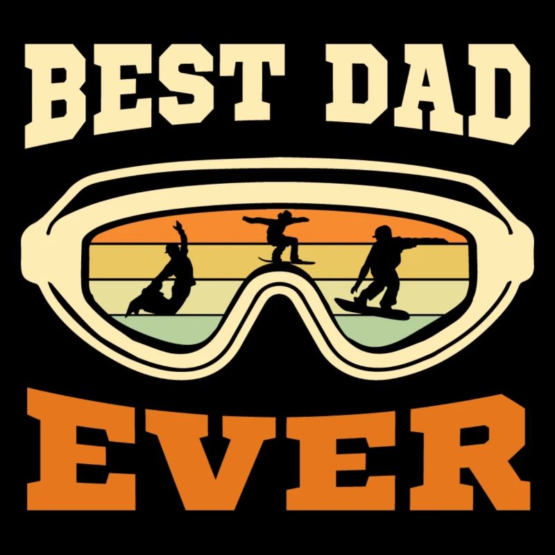 Snowboarder Papa – Best Dad Ever