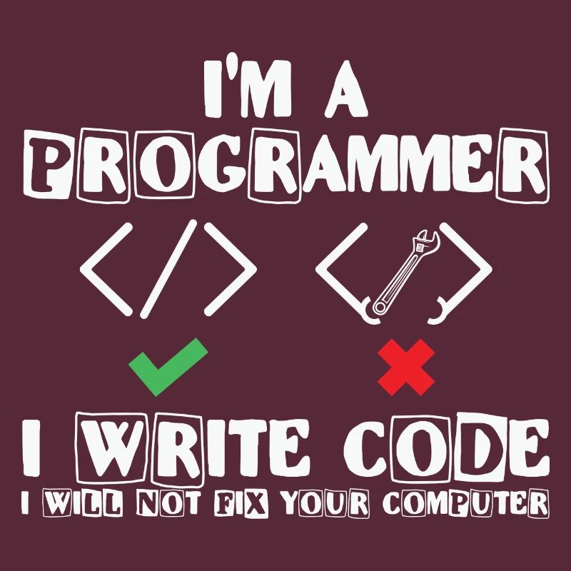 I'm a Programmer i write code Lover Coding