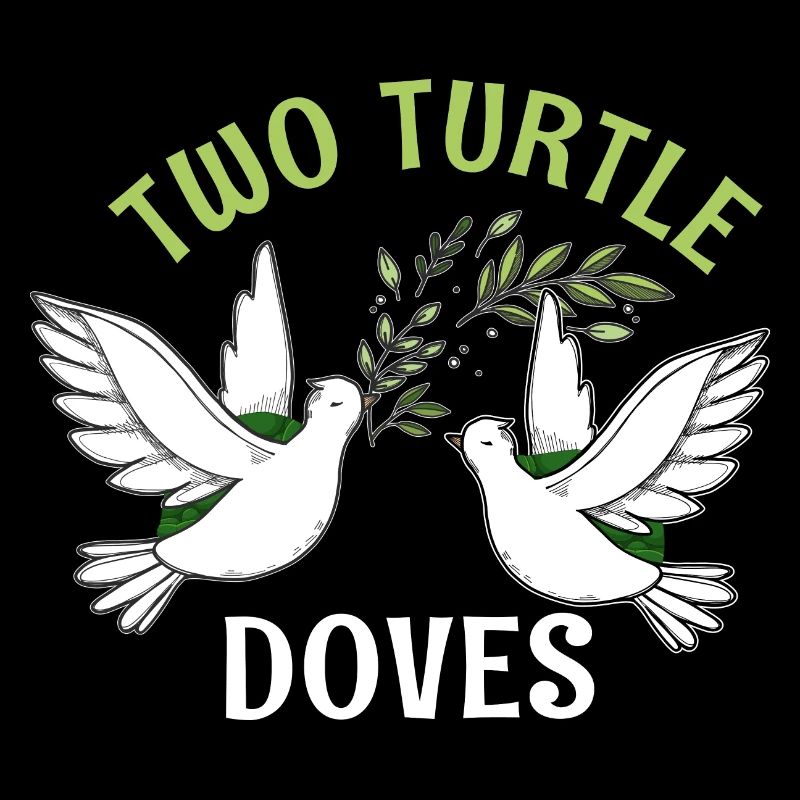 Two Turtle Dove Christmas cute birds great