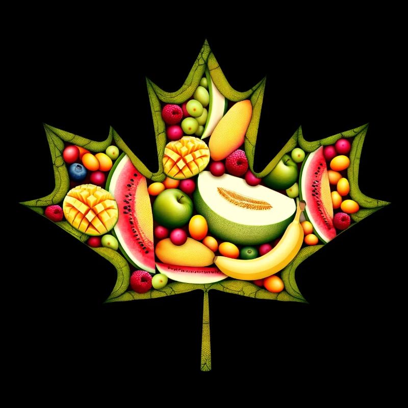 Maple Leaf Canadian Summer Melon Fruity