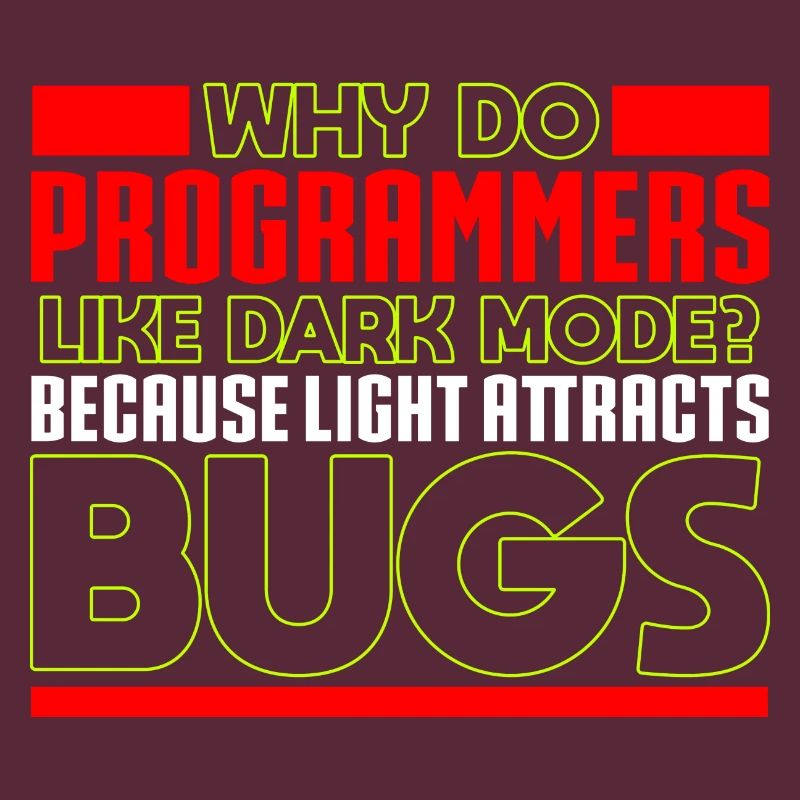 Programming - Why do programmers like dark mode?