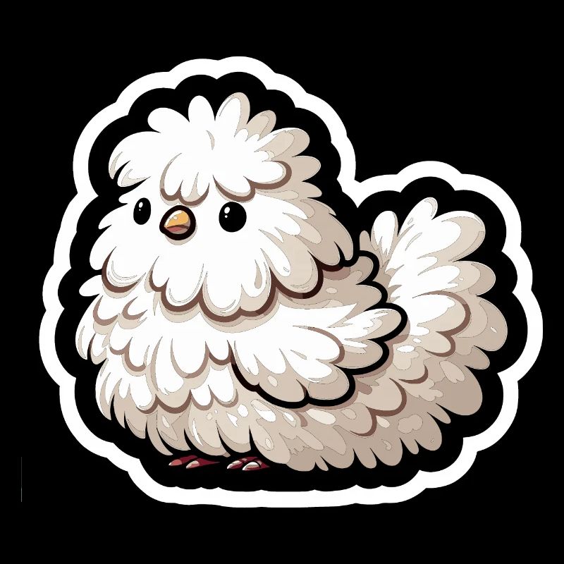 Silkie Chicken Fluffy Chicken Silkies