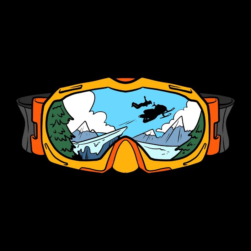 Motor Slede Snowmobiling Goggles Snowmobiler