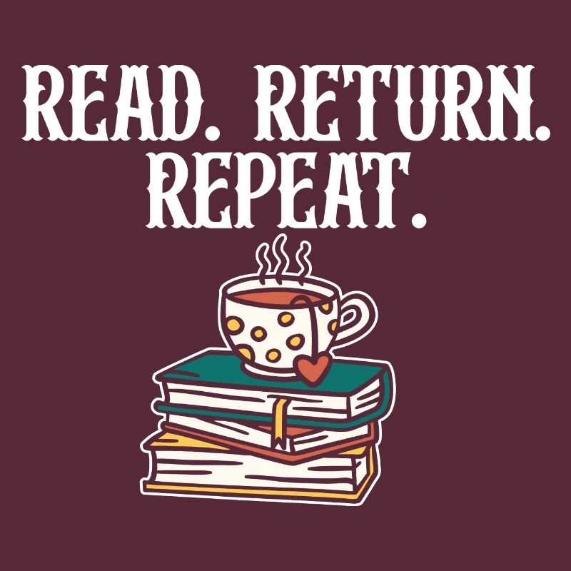 Read Return Repeat Library Worker Librarian Book