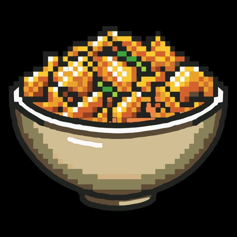 Pasta Pasta Pixel Icon