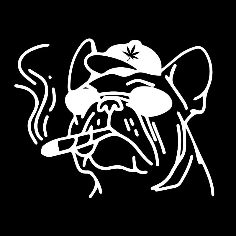 Fumer de l’herbe Cannabis 420 Bulldog