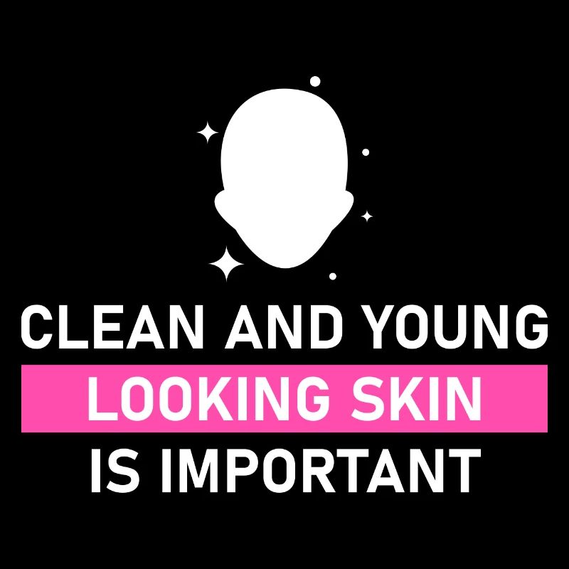 Clean and young-looking skin