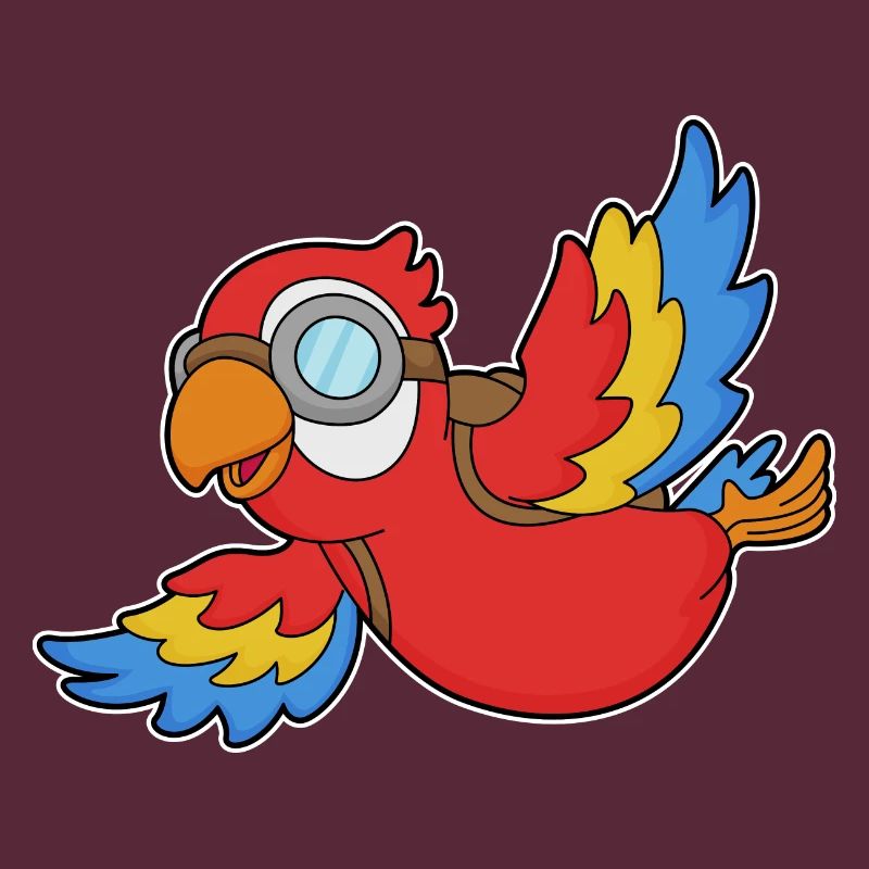 Parrot Goggles Backpack