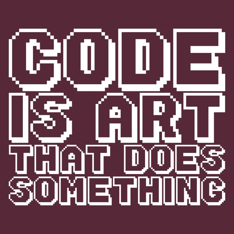 Code Is Art That Does Something