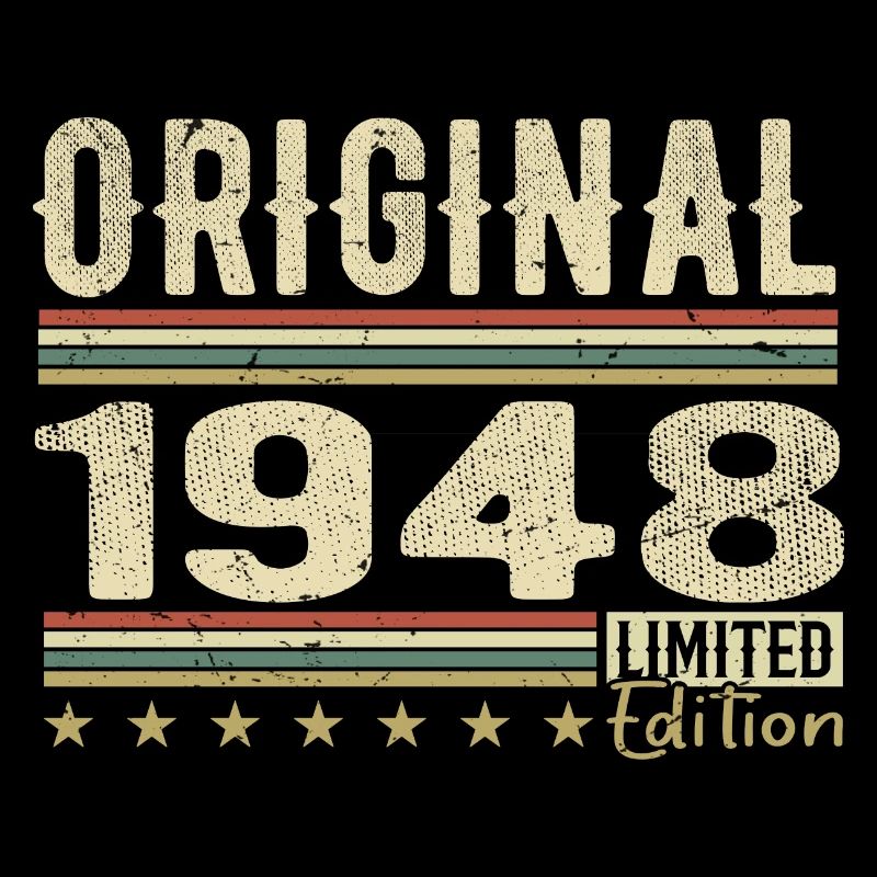 Original 1948 - Retro 1948 Birthday Gift