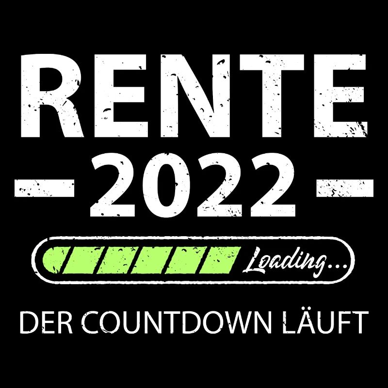 RENTE 2022 Loading Countdown Rentner Rentnerin.