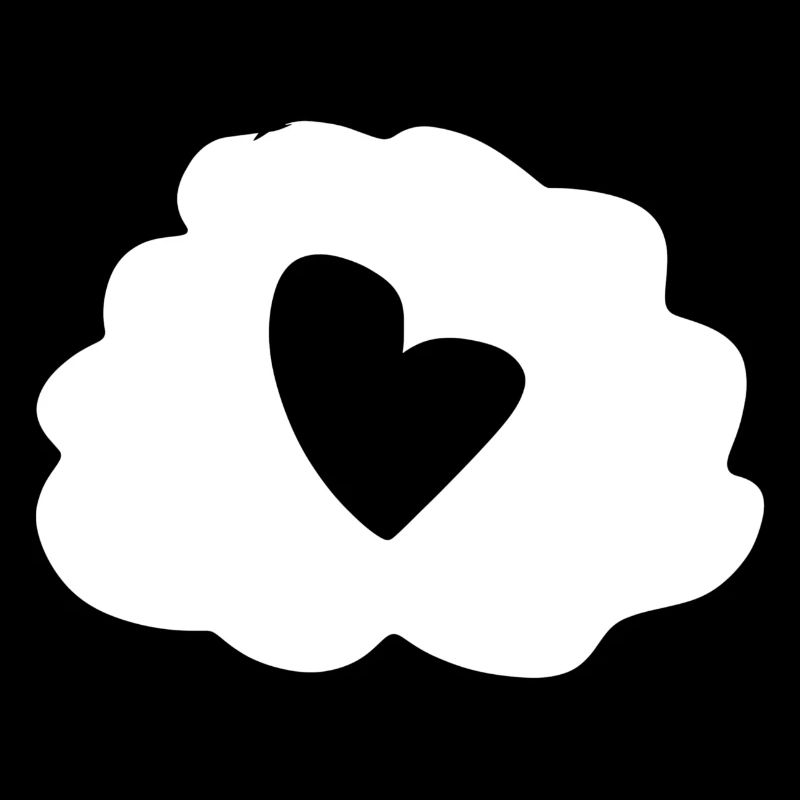 Cloud Thinking Heart Icon