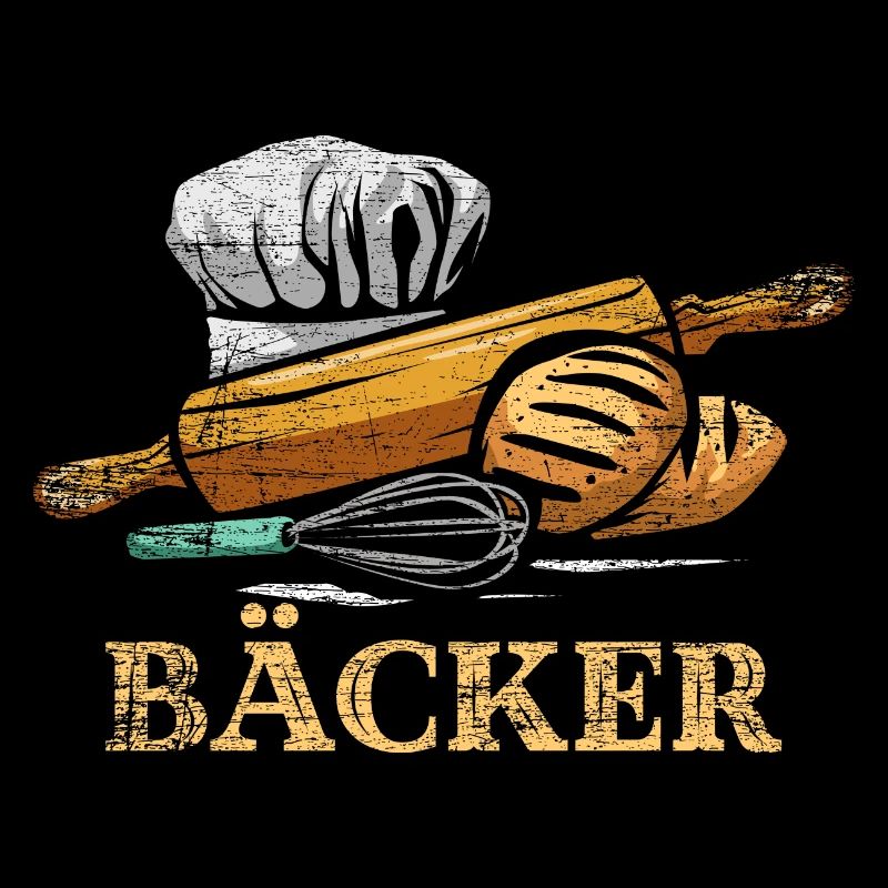 Baker baking