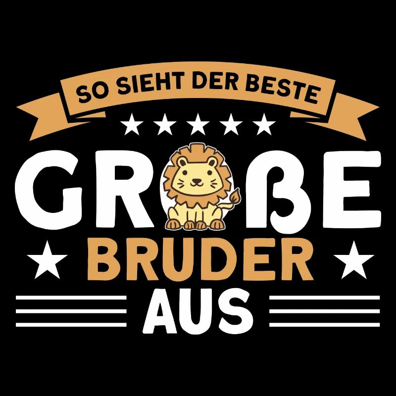 Kind Löwe Großer Bruder Geschenk