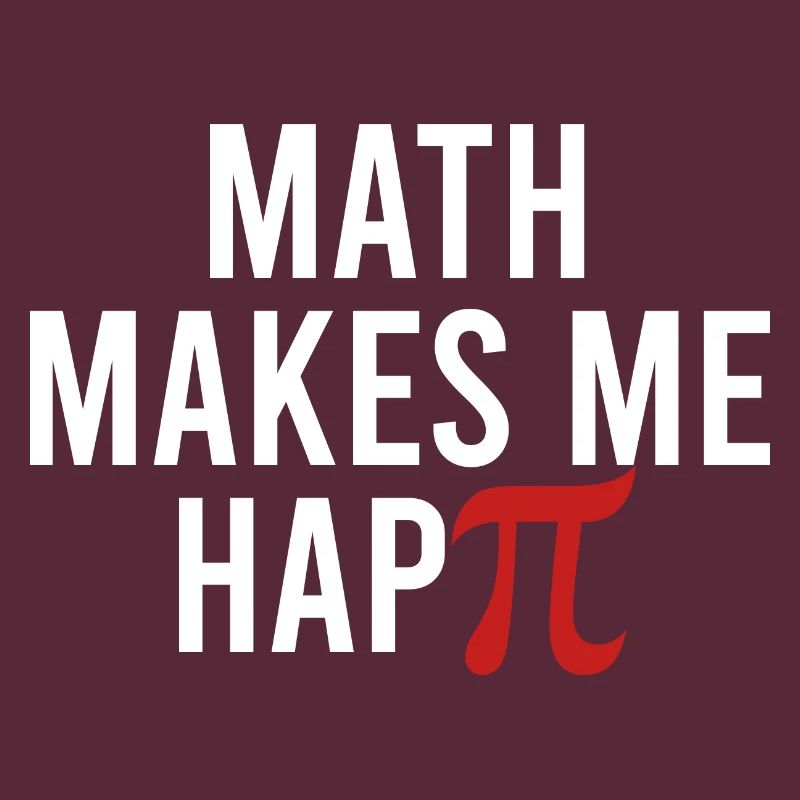 Math Geek Math Makes Me Happie Funny Integral Math
