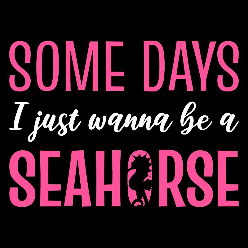 Ein Seepferdchen sein Introvertiert Geschenk