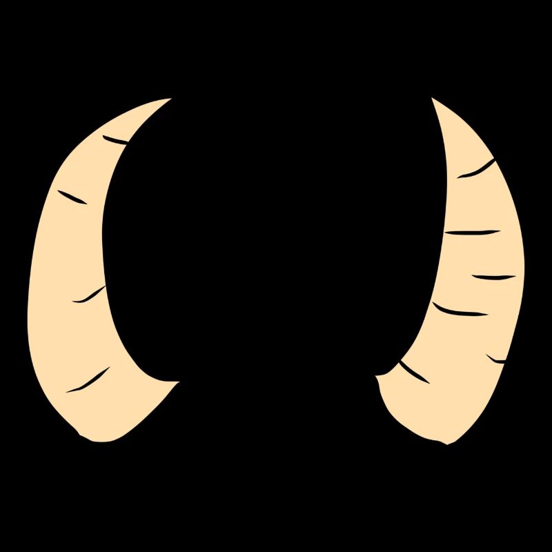 Corne Cornes Symbole Jaune