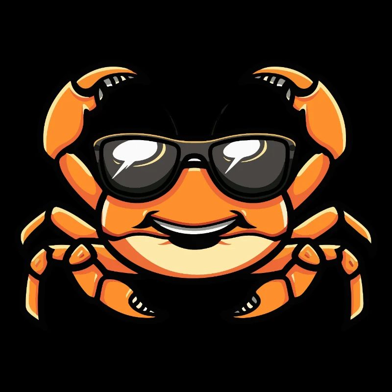 Krebs Krabbe Cool Tier
