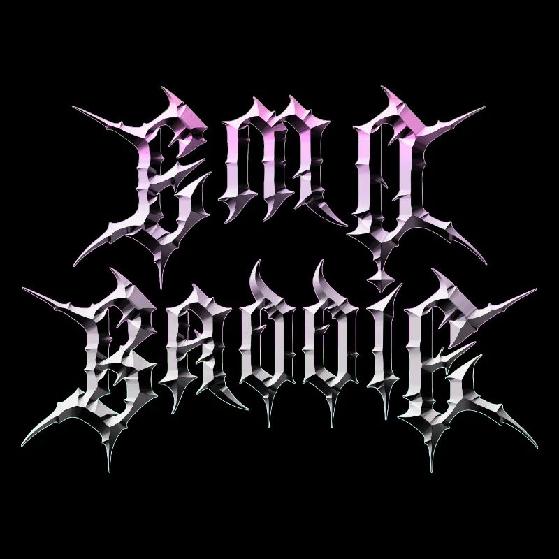 Emo Baddie! Emo Aesthetic Goth