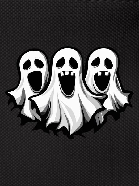 Ghosts Halloween Comic Ghost