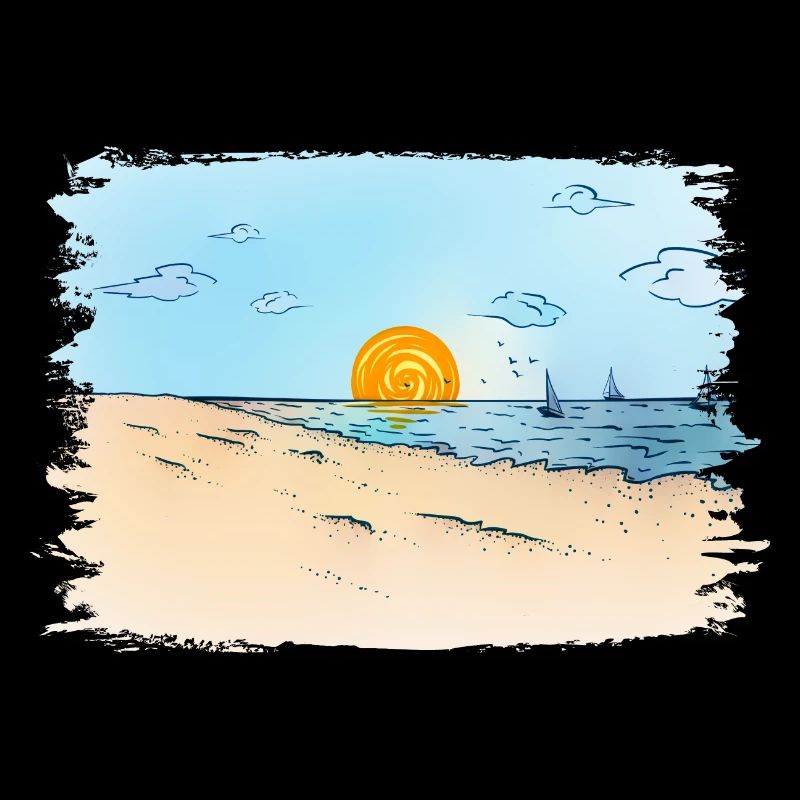 Sunrise on the beach